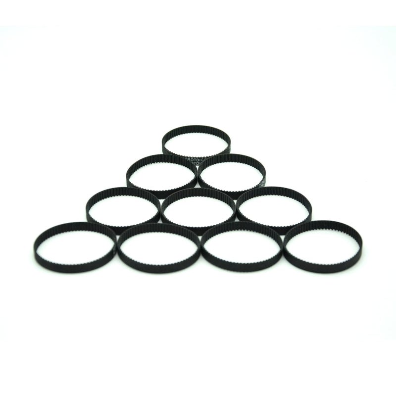 RobotDigg 260-2gt-9 Endless GT2 Belt 260mm Length 130 Teeth 2GT Synchronous Belt 2mm Pitch 9mm Width GT2 Closed Loop Timing Belt Pack of 10pcs - Image 2